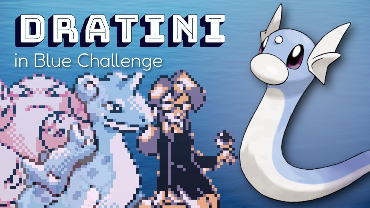 Pokemon Solo Challenge: Can I Beat Blue With Just Dratini?