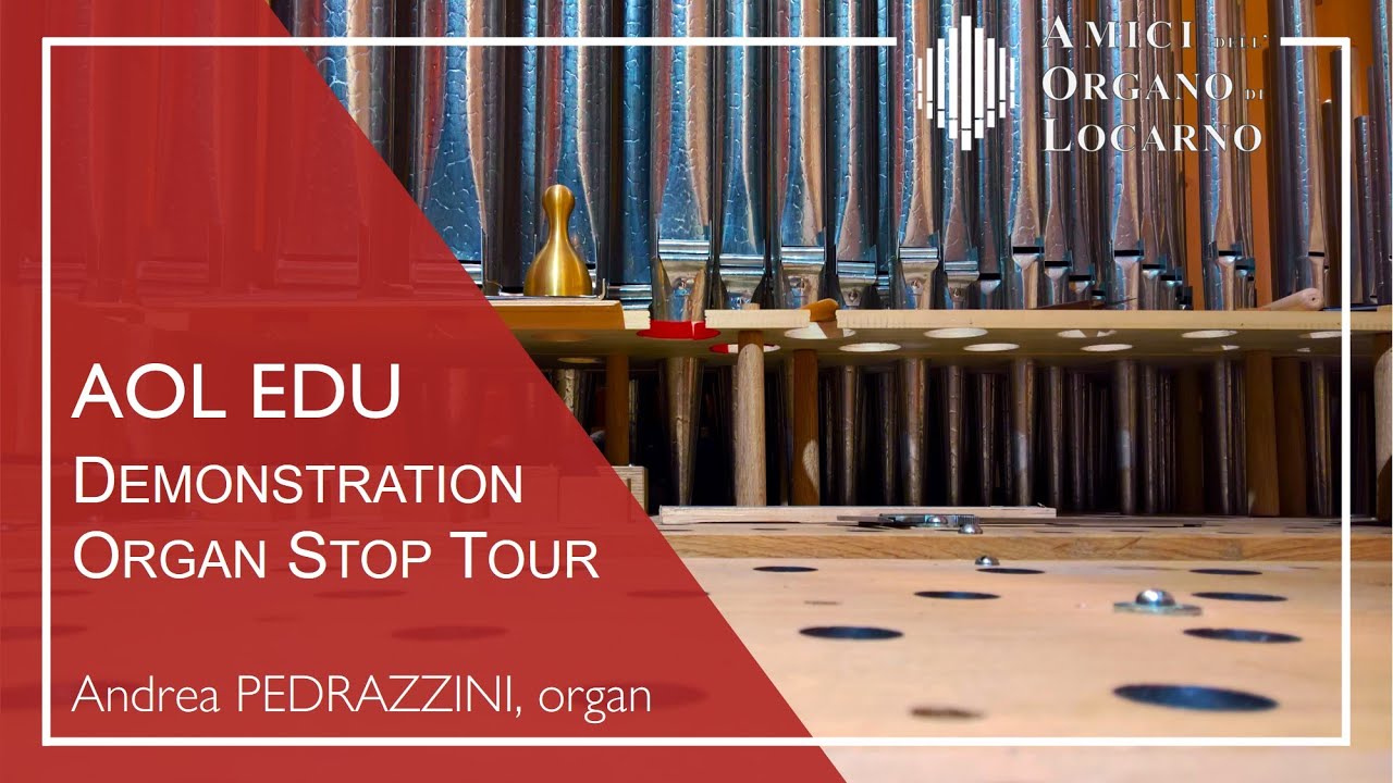 Demonstration of the Colzani Organ in Brione s. M. (OLD 2017 VERSION) - Andrea Pedrazzini | AOL EDU