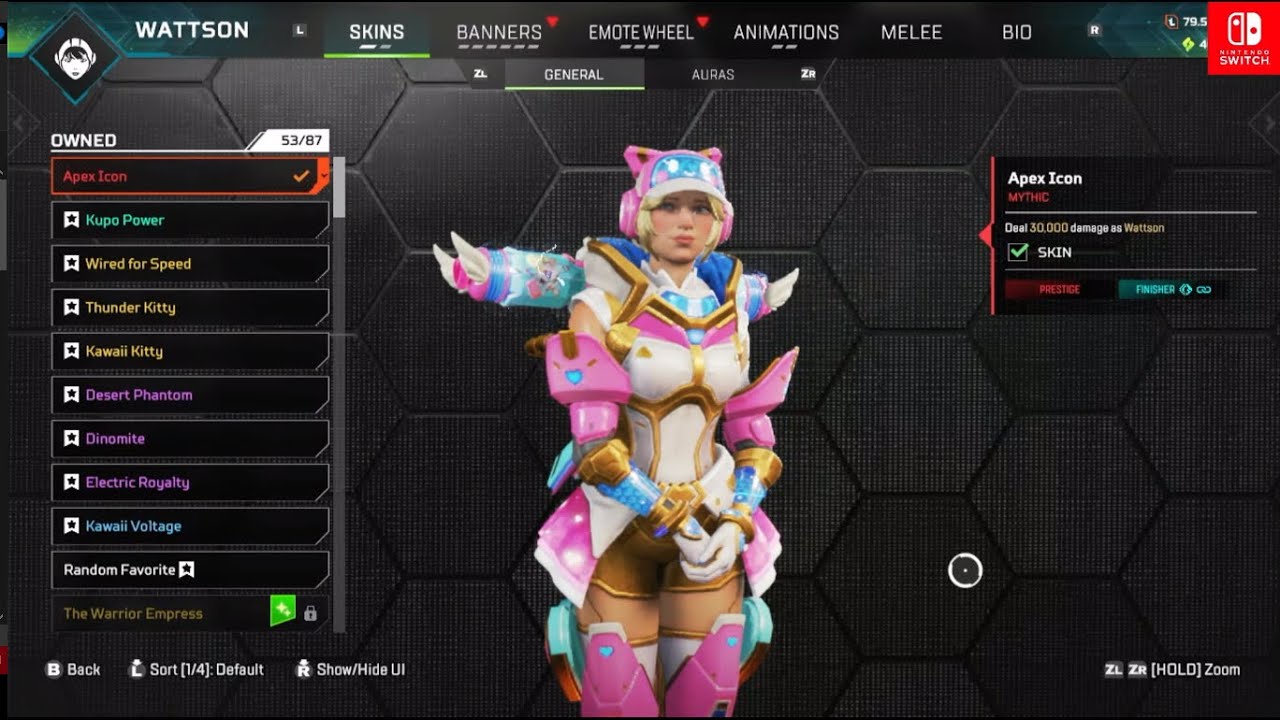 Apex Legends Apex Icon Level 2 (Wattson Mythic Skin) | Nintendo Switch