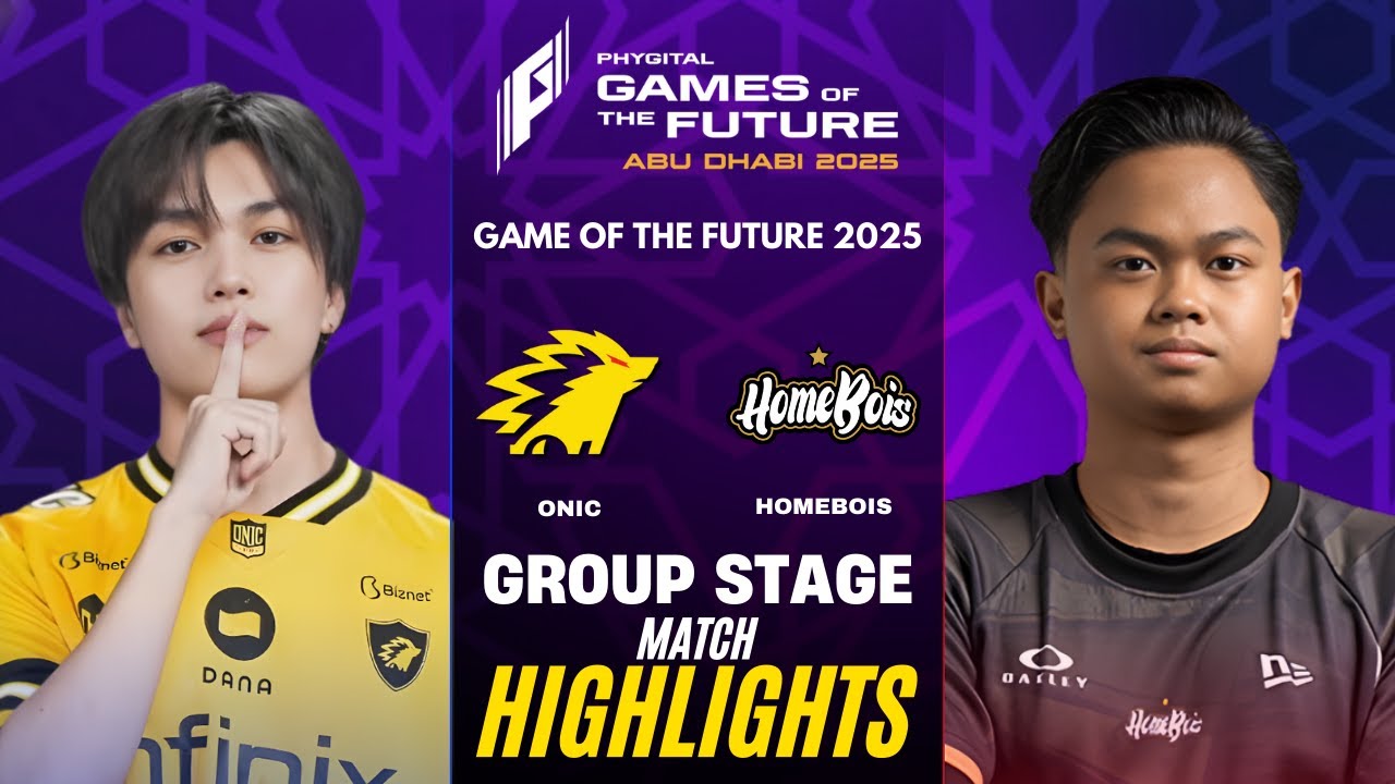 ONIC ID vs HOMEBOIS HIGHLIGHTS GOTF 2025 GROUP STAGE | ONIC vs HB