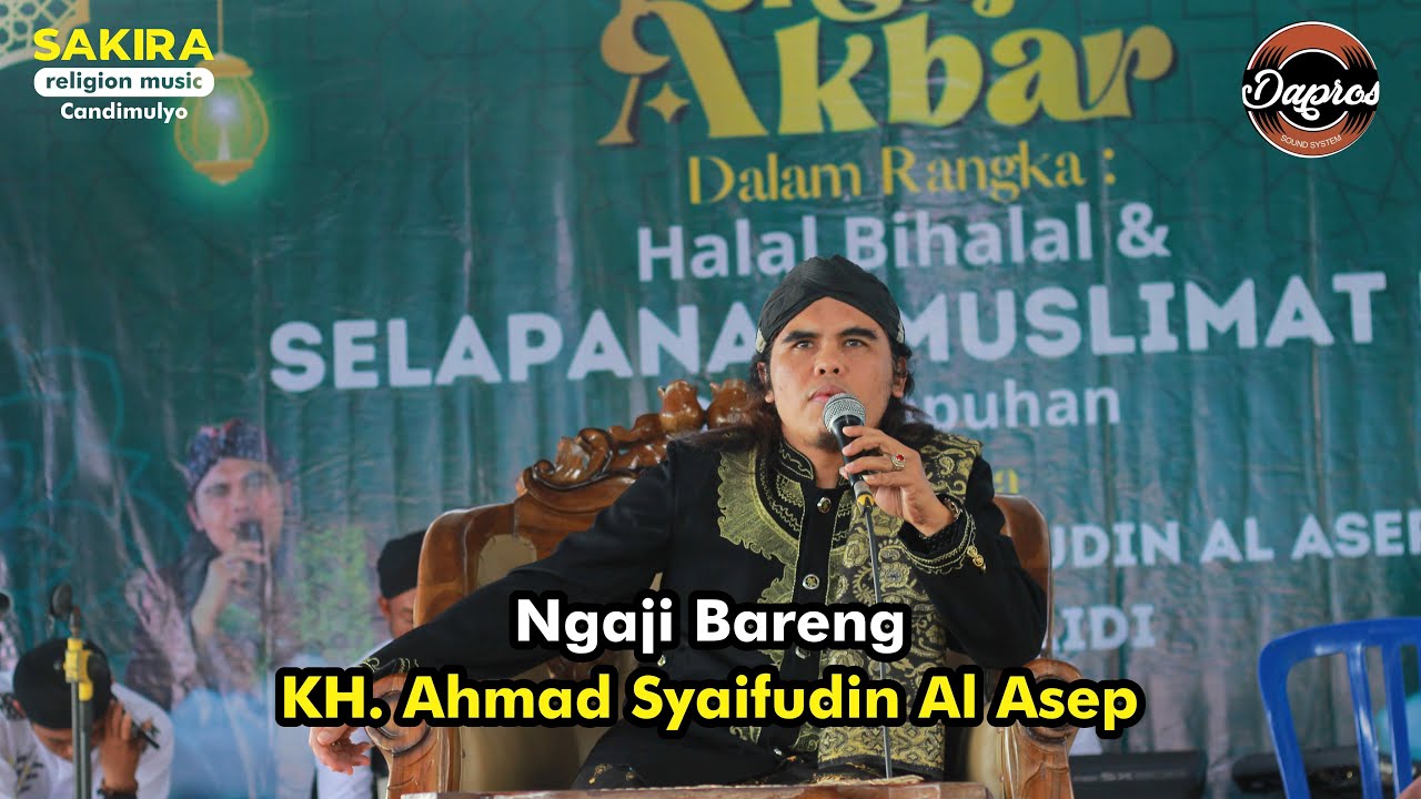 Pengajian Lucu Terbaru KH. Ahmad Syaifudin Al Asep Di Kapuhan, Sawangan, Magelang
