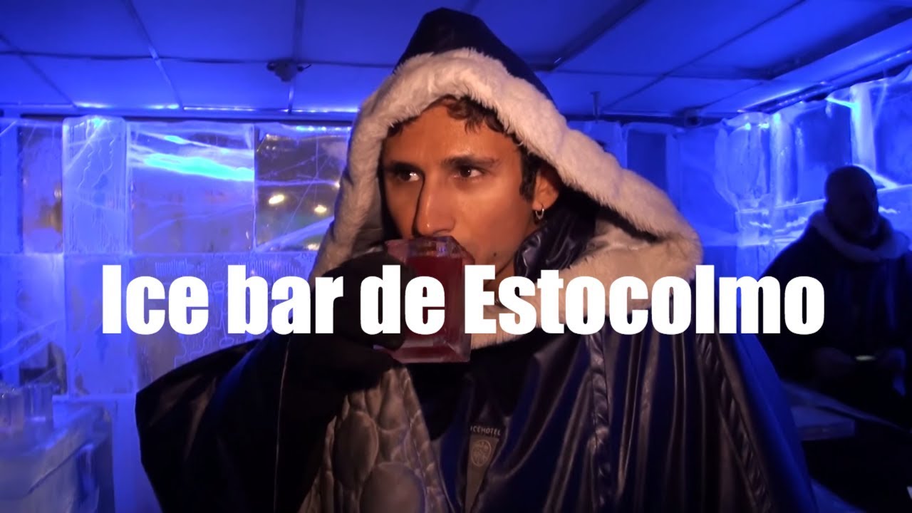 🇸🇪 ICE BAR de Estocolmo en Suecia