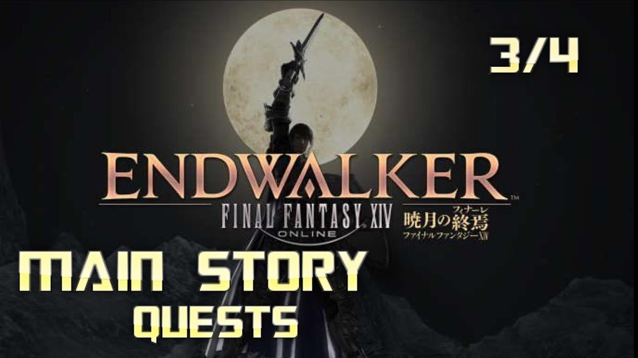 ALL MAIN STORY QUESTS | Final Fantasy XIV: ENDWALKER | Full Game Walkthrough | No Commentary