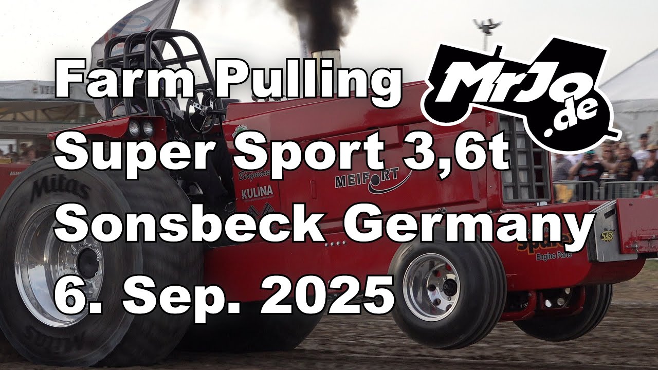 Super Sport 3,6t Farm Pulling Sonsbeck 2025