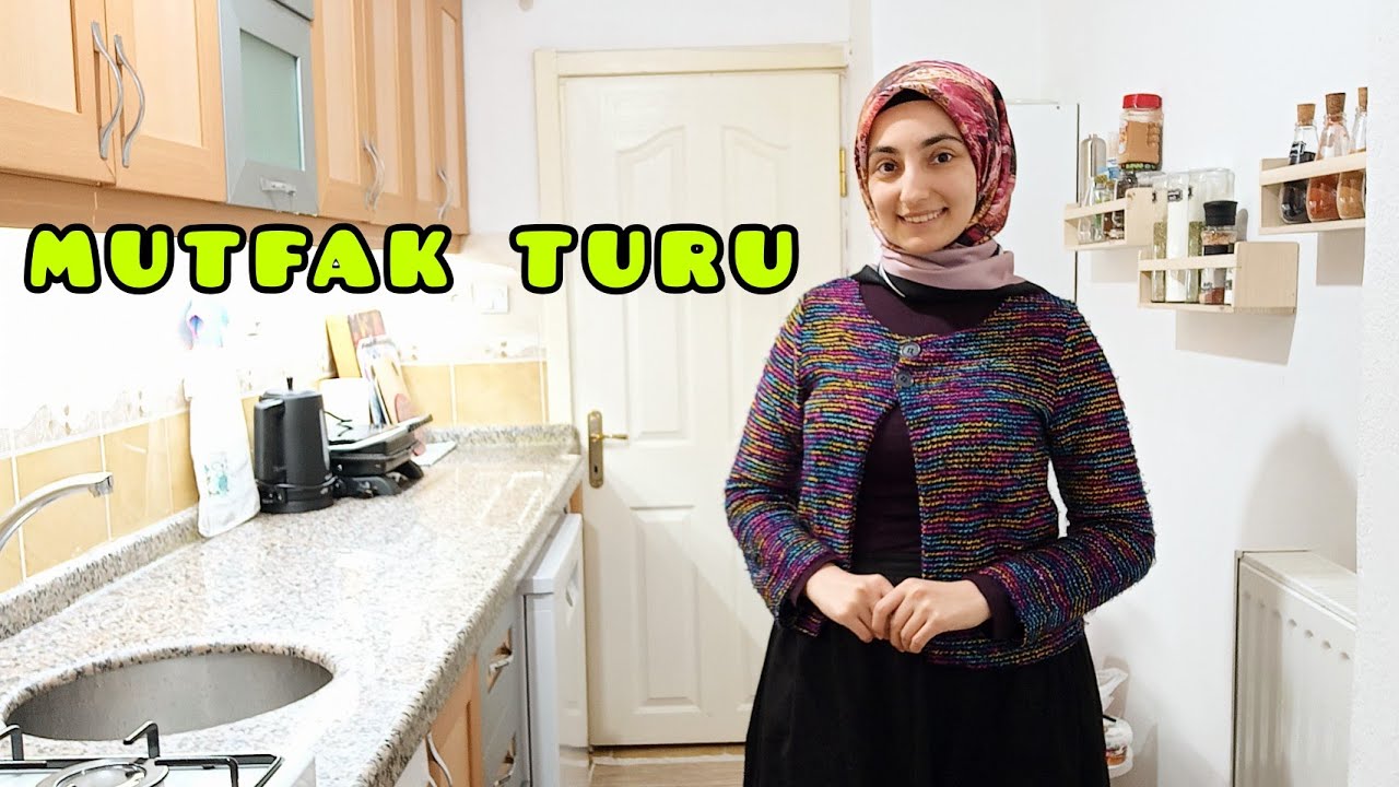 MUTFAK TURU | UZUN MUTFAĞIMIN TÜM DETAYLARI | DOLAP İÇLERİNDEKİ TÜM EŞYALARIM | KITCHEN TOUR