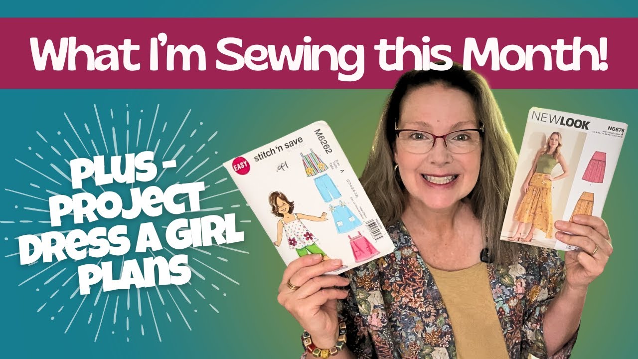 Sewing Plans for September || Project Lineup (#projectdressagirl2025 + a Viewer Requested Skirt)