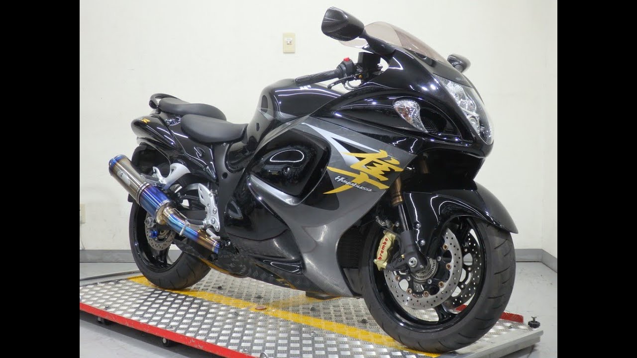 41842 SUZUKI ハヤブサ K-FACTORY Exhaust Sound / Walk Around