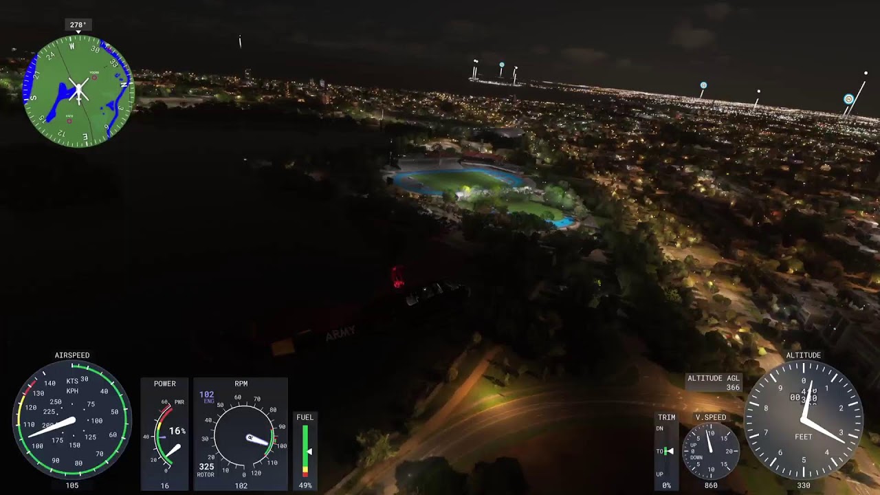 Microsoft flight simulator 2024 lets explore Melbourne