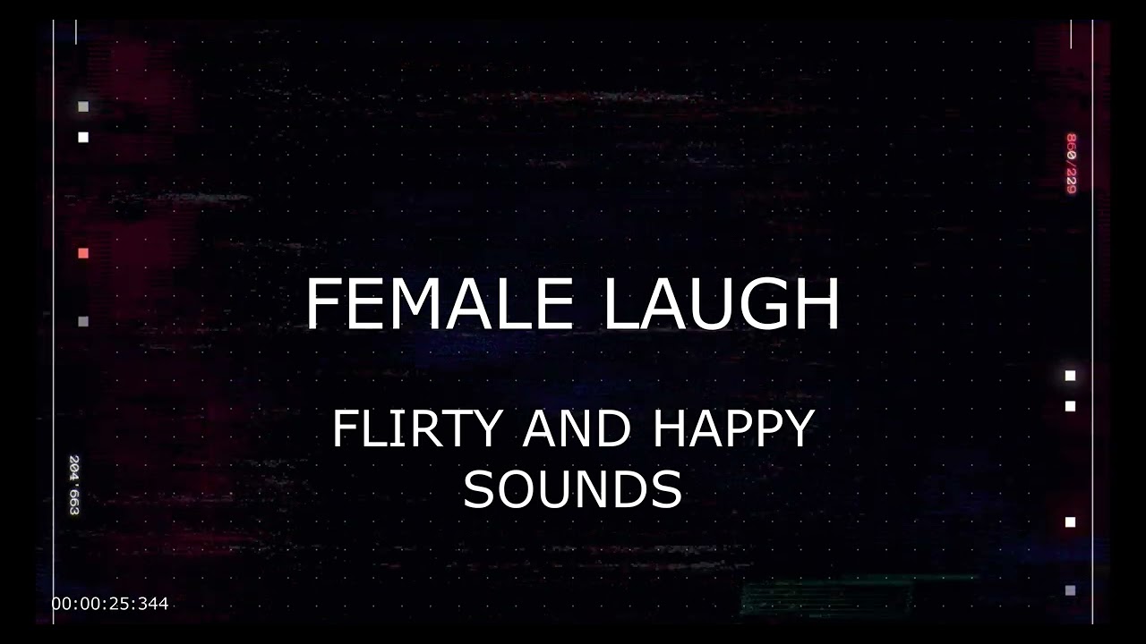 Female Laugh &ndash; Romantic, Flirty, and Happy Sound Effect - Royalty Free