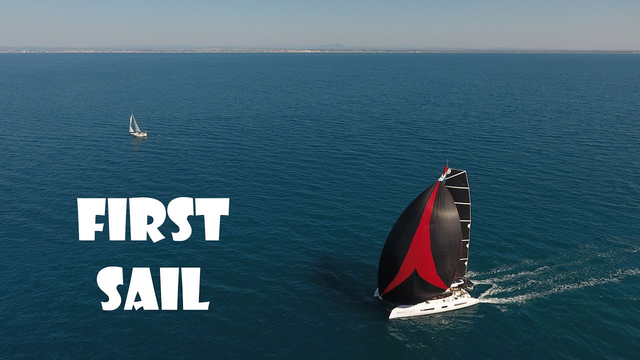First sail on our new Outremer 55 - Sailing Greatcircle (ep.217)
