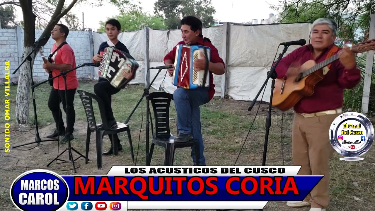 MARQUITOS CORIA EN VIVO 2019 EN LOS ACUSTICOS DE EL CUSCO EN AÑATUYA