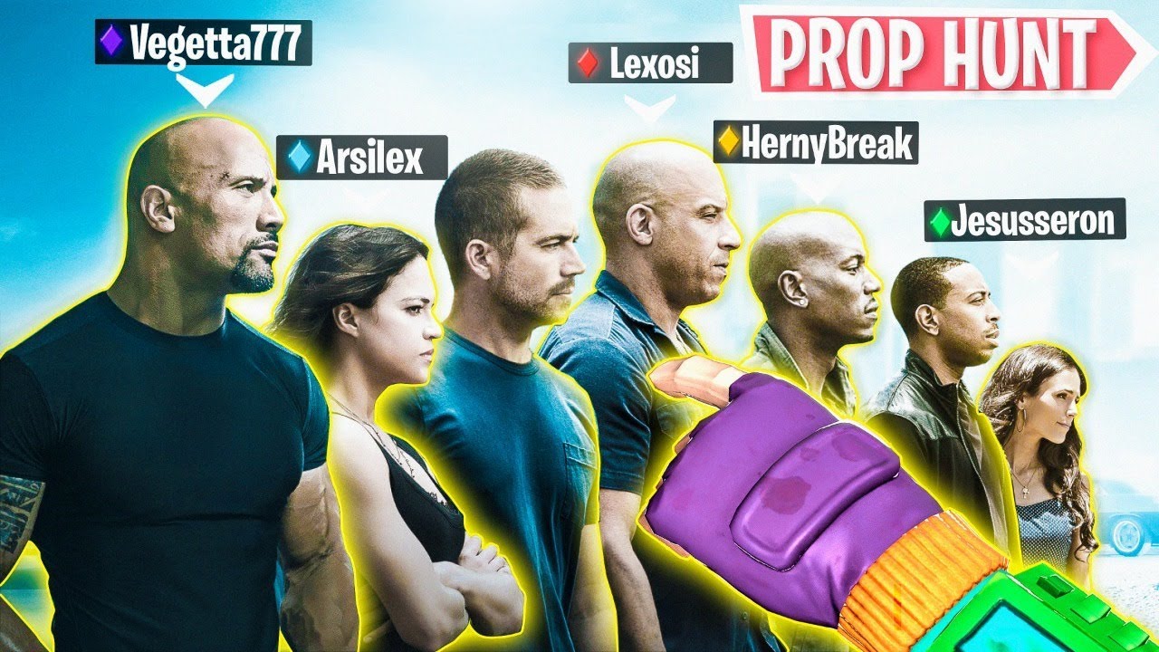 *Fast & Furious: Hobbs & Shaw* Prop Hunt Fortnite Minijuegos Creativo
