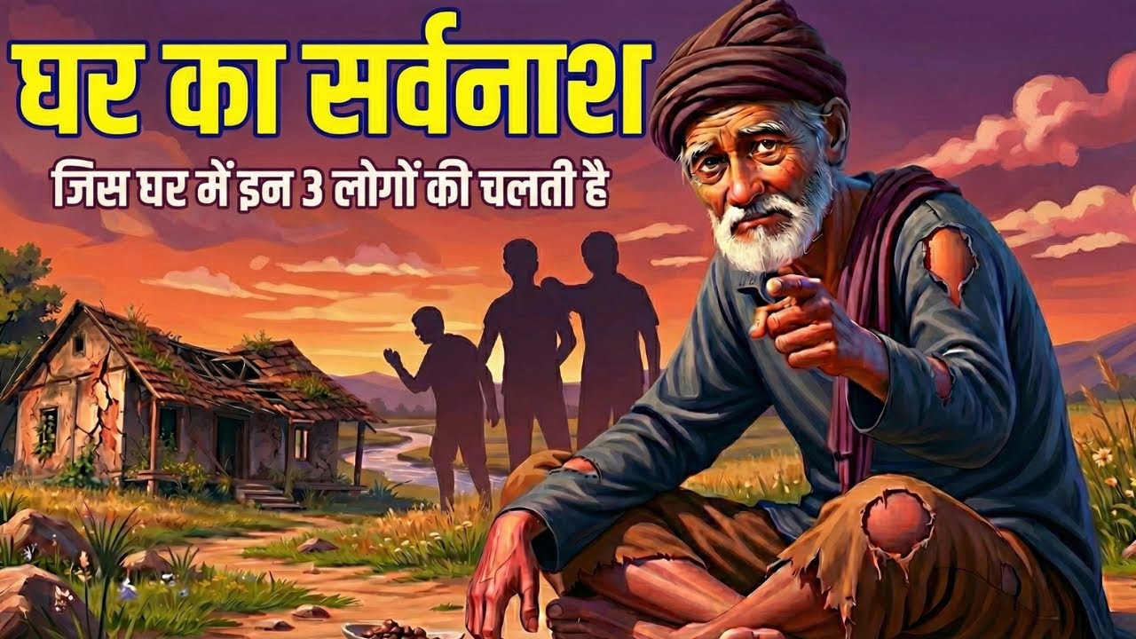 बूढ़े भिखारी की वो बात जिसने घर की किस्मत बदल दी… इन ३ लोगों का राज़ |Manvit Stories
