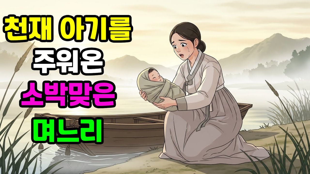 [야담] 소박맞은 며느리가 주워온 천재 아기 (옛날이야기/오디오북)