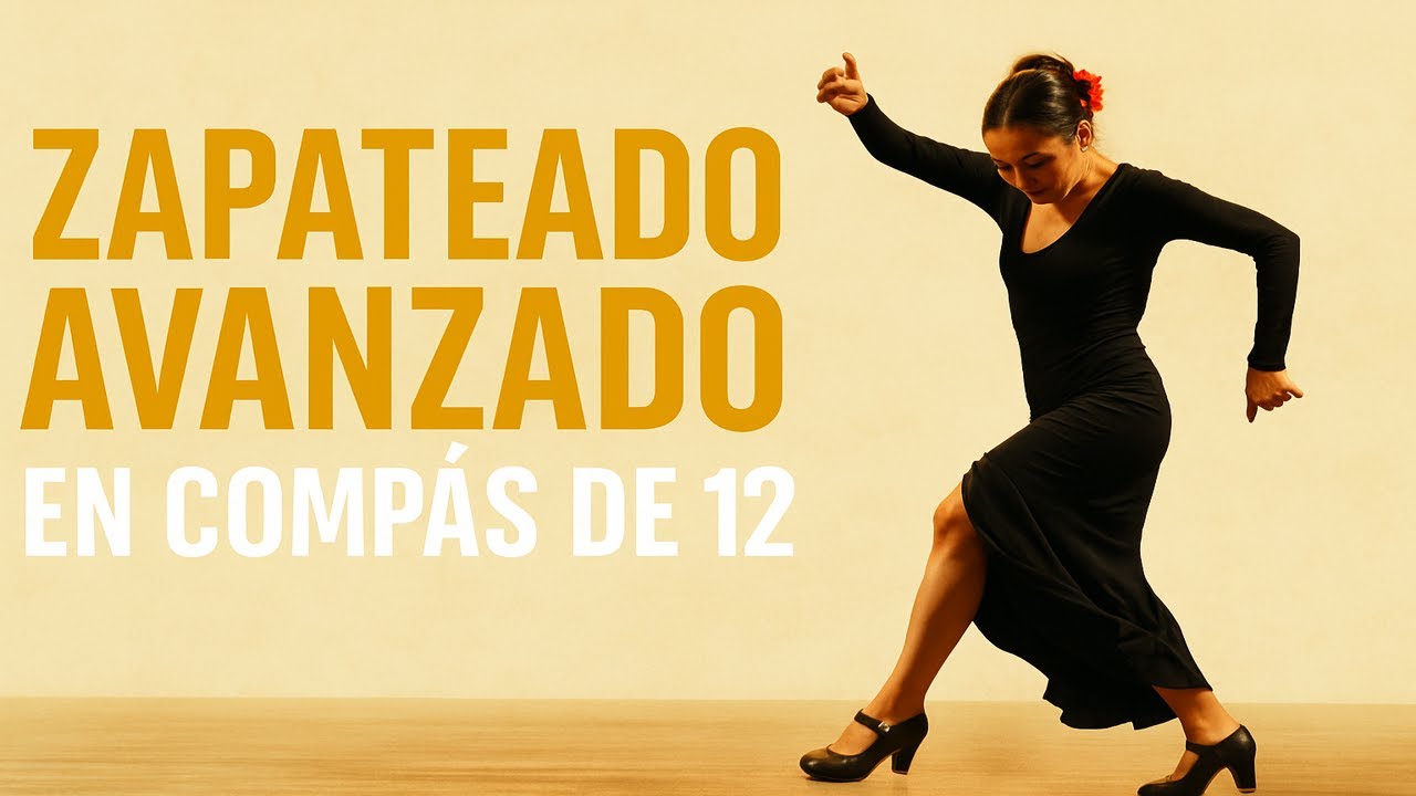 ⚡ Zapateado Explosivo | Pies Avanzados en Compás Flamenco