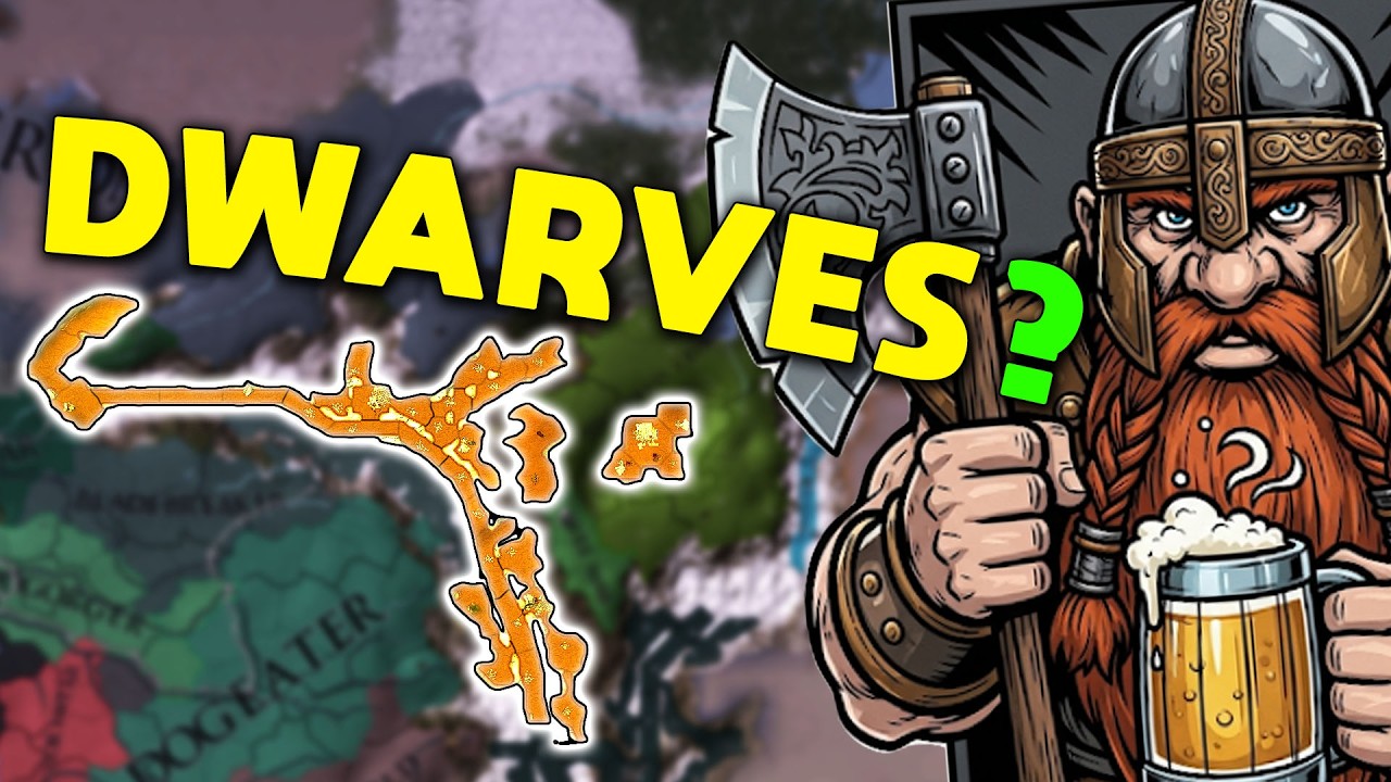 Dwarves in EU4? Yes, in the Best Fantasy Mod! EU4 Anbennar