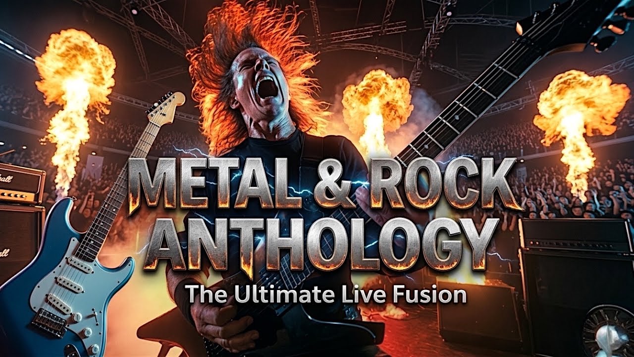 🎸STEELFIRE LEGACY 🔥 Epic 90s Heavy Metal Anthem | Powerful Guitar Solo
