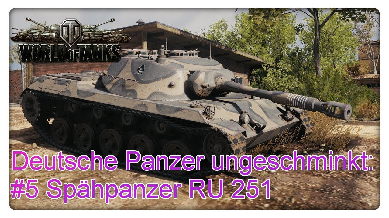 Deutsche Panzer ungeschminkt: #5 Spähpanzer RU 251