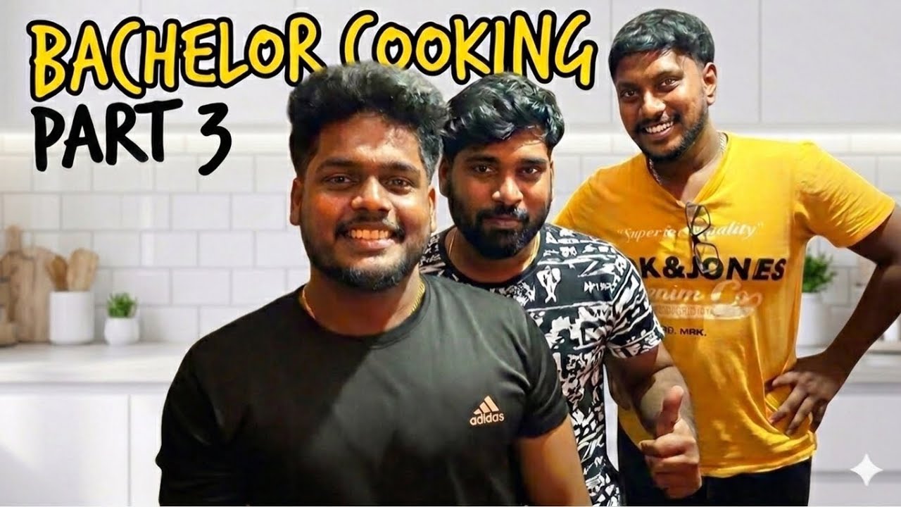 Arisi Paruppu Sadham with Roommates! 🍚 | Bachelor Cooking Part 3🧑‍🍳 🍳 🥘