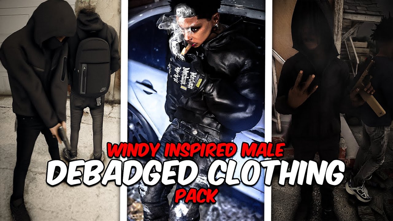 ONEUP | Unbranded Male FiveM Clothing Pack / Windy City Inspired | HIGHLY OPTIMIZED 4K TEXTURES!