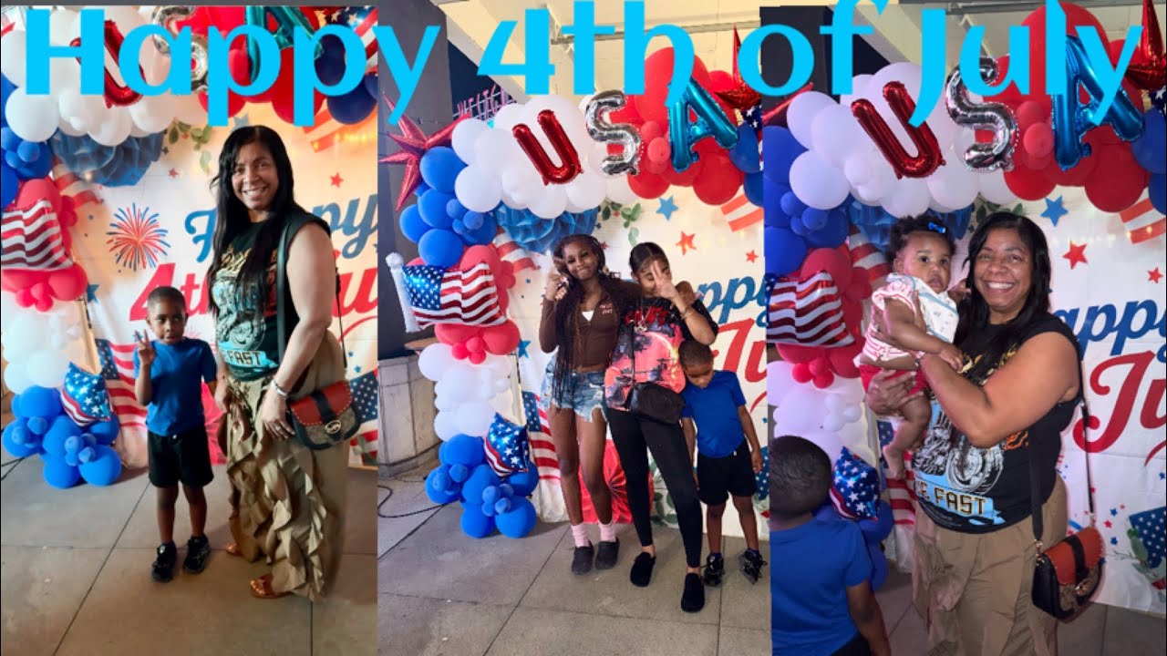   VLOG | Arizona 4th Of July Fireworks &bull; Free Entertainment In Glendale + Family Dinner Carousel