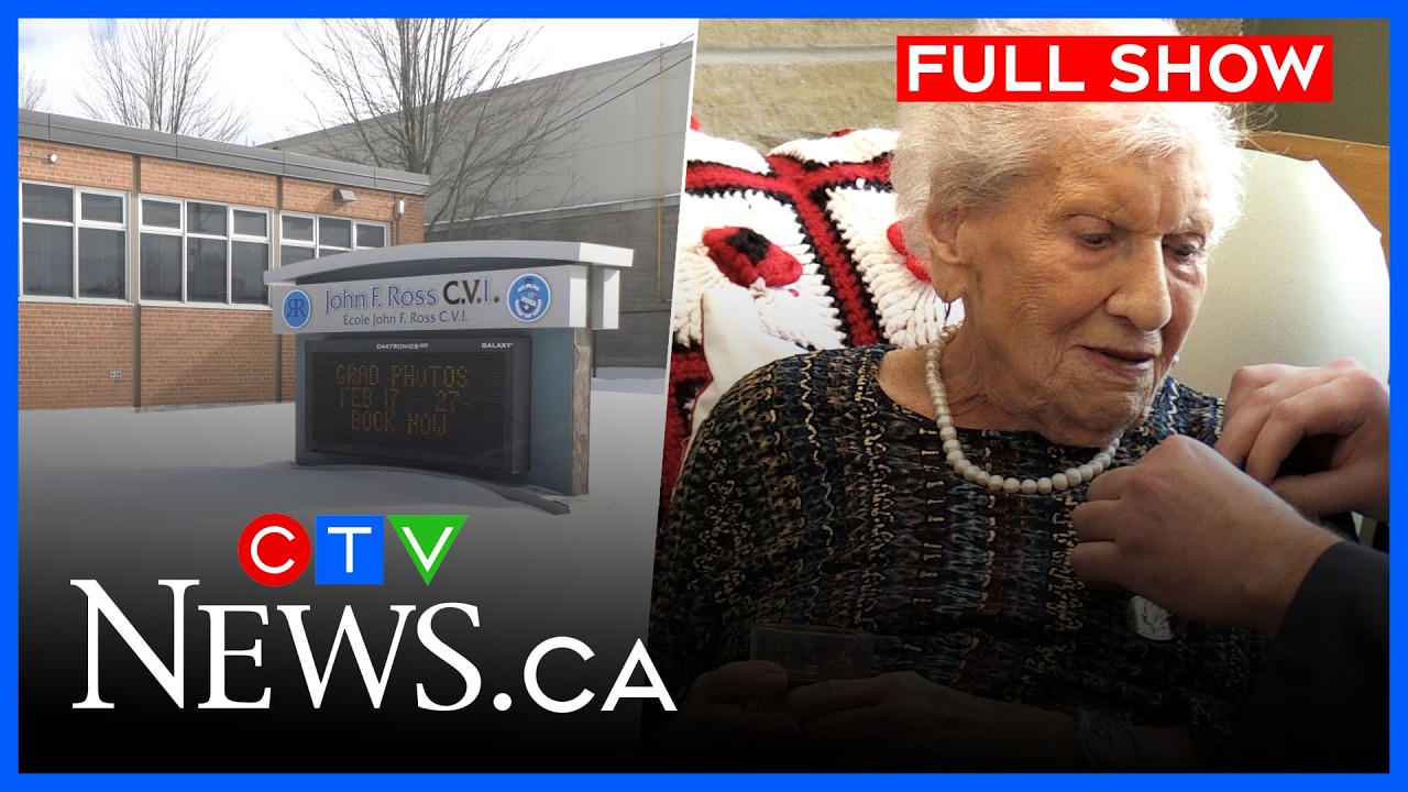 Arrests made in school threats and a war medal received | CTV News Kitchener at Six for Feb 12, 2026