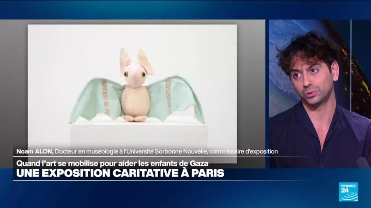 Gaza : des artistes parisiens se mobilisent • FRANCE 24