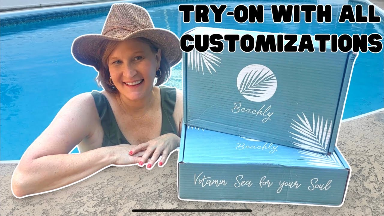 Opening The Beachly Summer 2023 Box: Try-On  With ALL Customizations