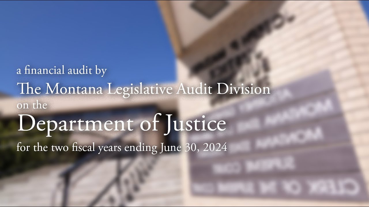 The Department of Justice’s Financial Audit for the Last Two Fiscal Years