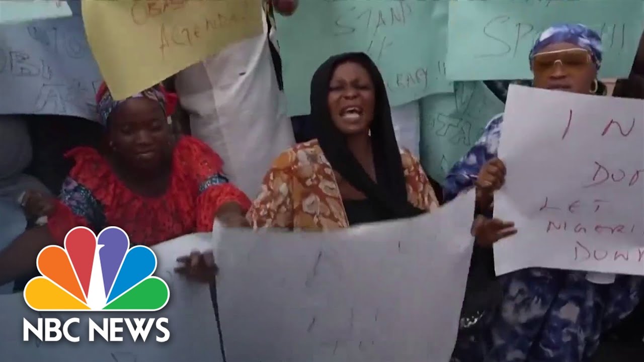 Violence erupts in Nigeria after presidential election