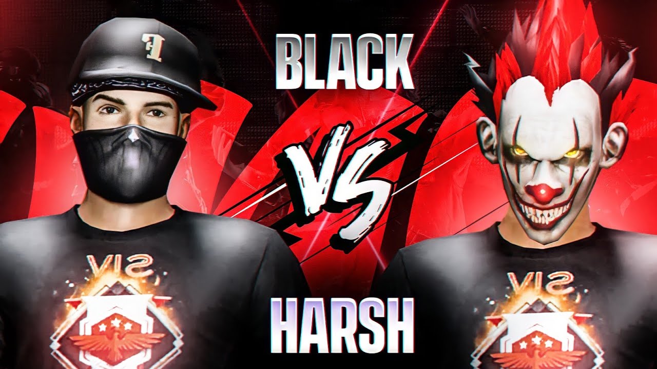 PN HARSH ⚡ vs 💣 PN BLACK ! HandCam + FaceCam 1 v 1 Gameplay 🔥 - Garena Free Fire