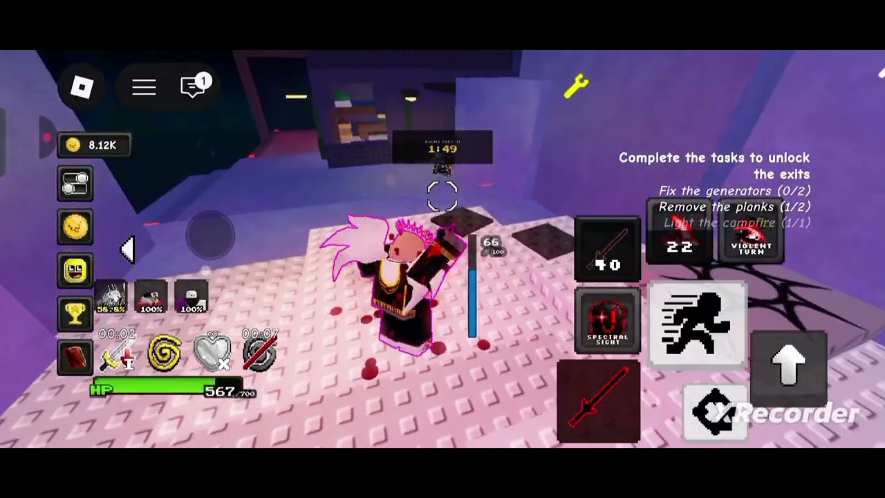 "CORRUPTOR" sword gameplay (corrupted crossroads)
