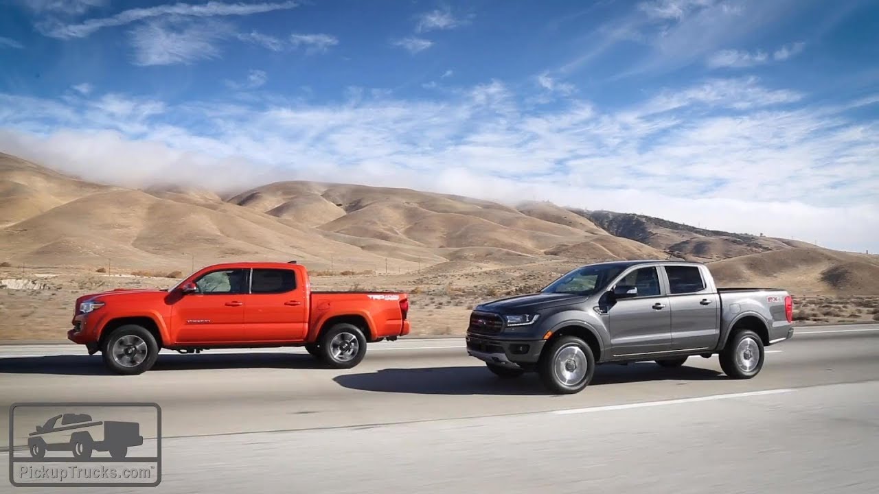 2019 Ford Ranger vs. 2018 Toyota Tacoma: Real-World Test &mdash; Pickuptrucks.com