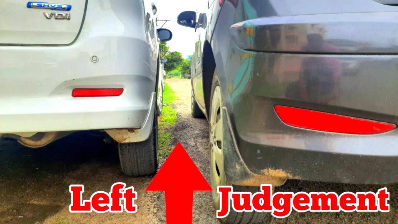 How to do left side judgement car | reference point to judge left side of car