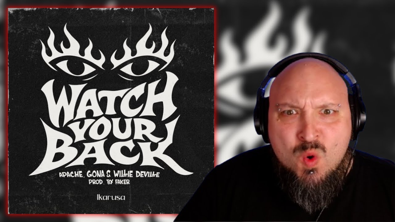 Apache, Gona, Willie DeVille - Watch Your Back (feat. Faker) // BATERISTA REACCIONA