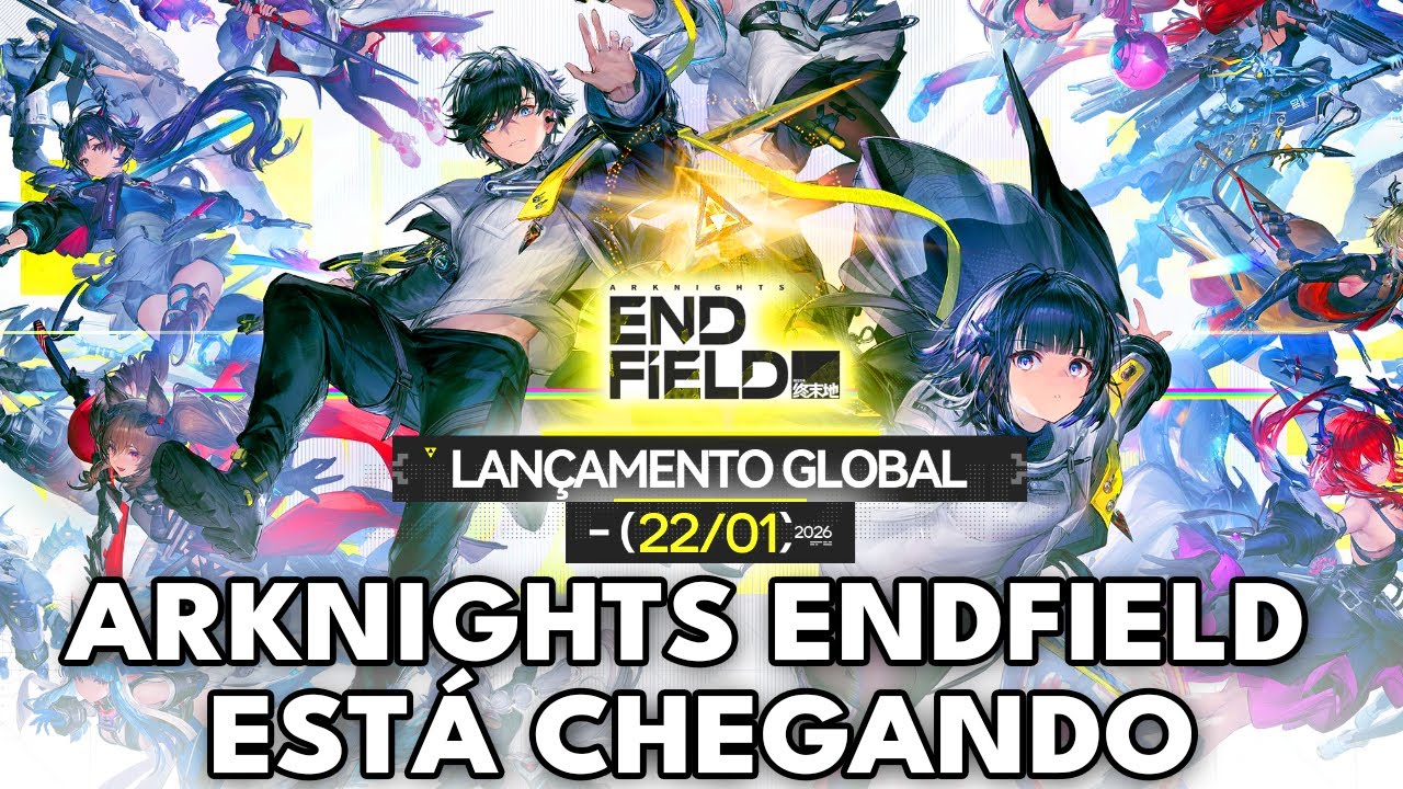 ARKNIGHTS ENDFIELD ESTÁ CHEGANDO! COMENTANDO SOBRE O JOGO E PRÊMIOS DO LANÇAMENTO