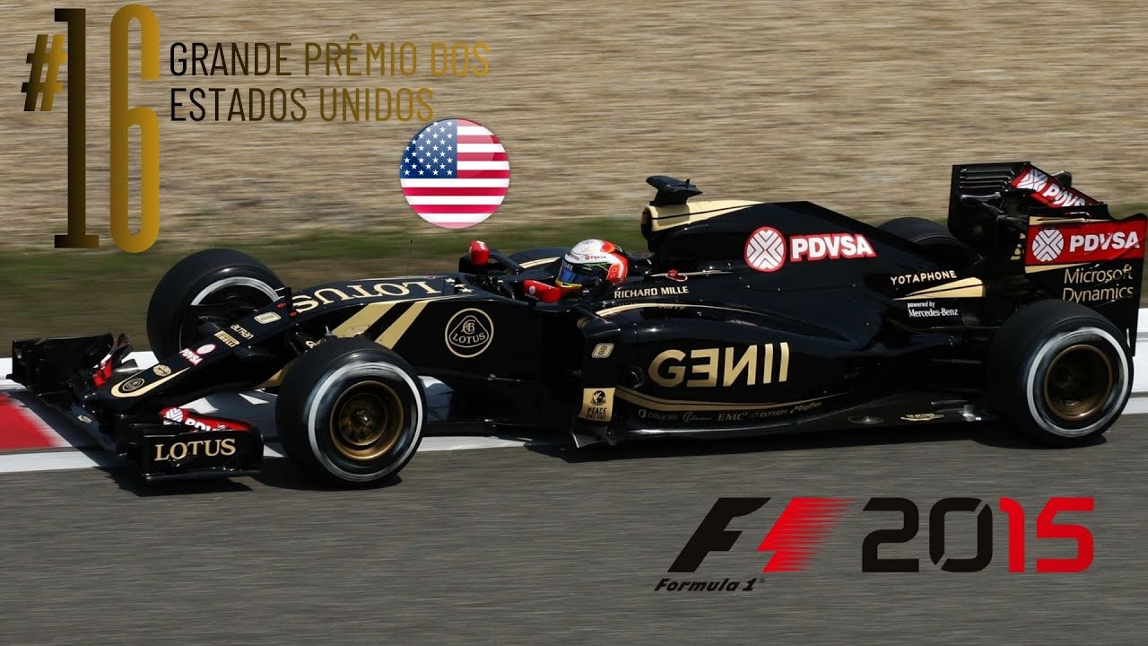 F1 2015 - #16: PRÊMIO DOS ESTADOS UNIDOS