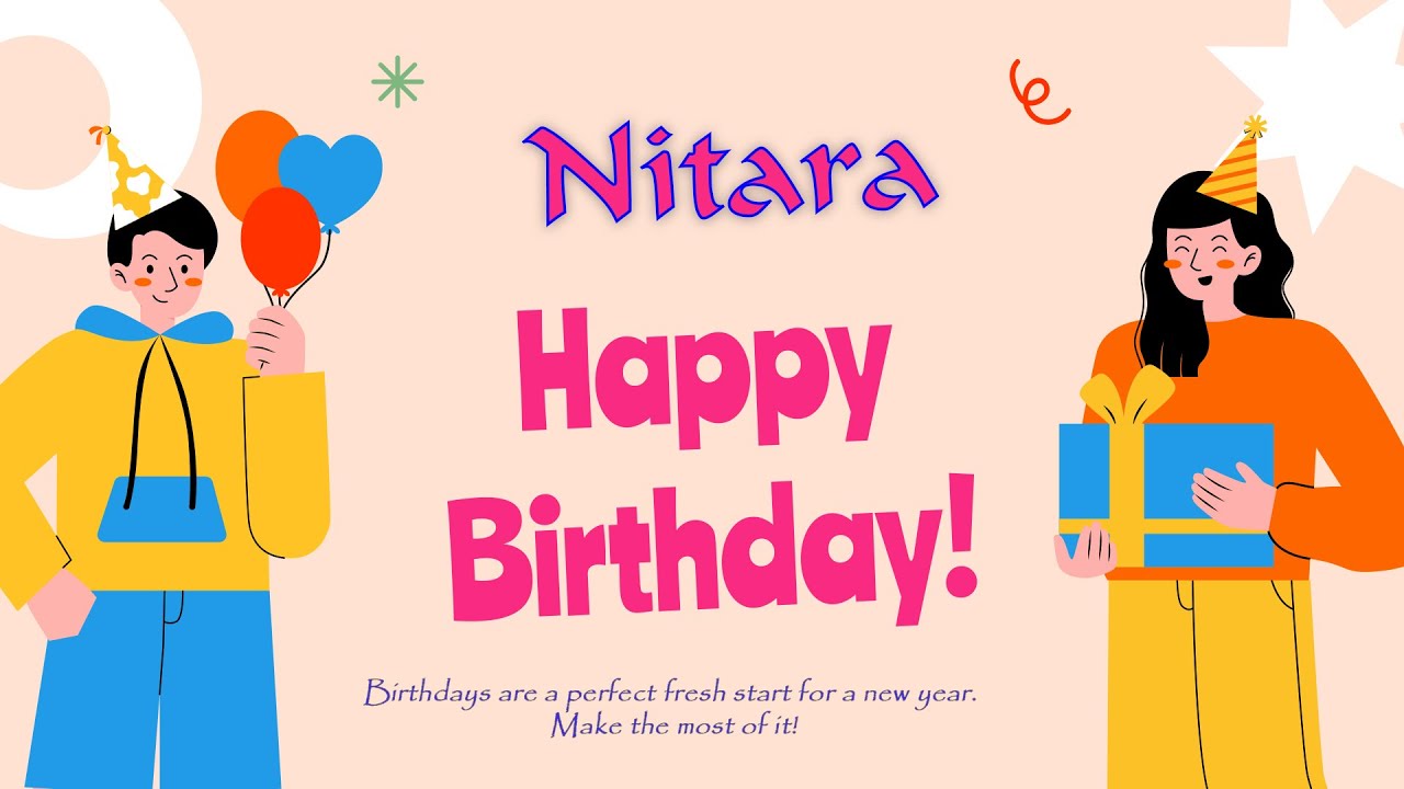 Happy Birthday to Nitara