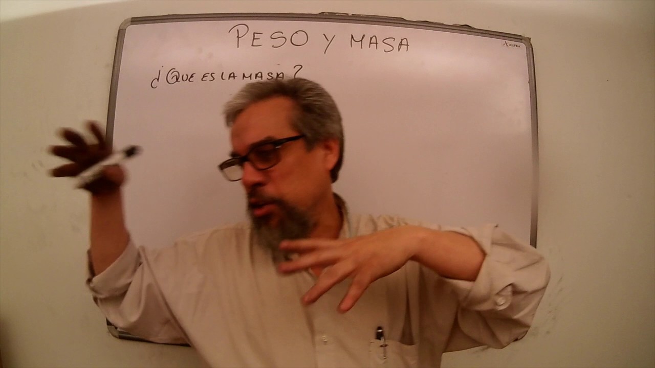 DIFERENCIA ENTRE PESO Y MASA