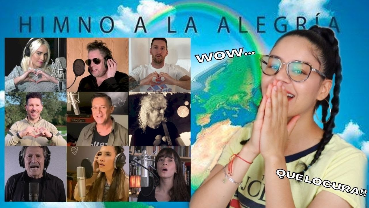REACCIONO a el HIMNO A LA ALEGRÍA | #SavethePlanet