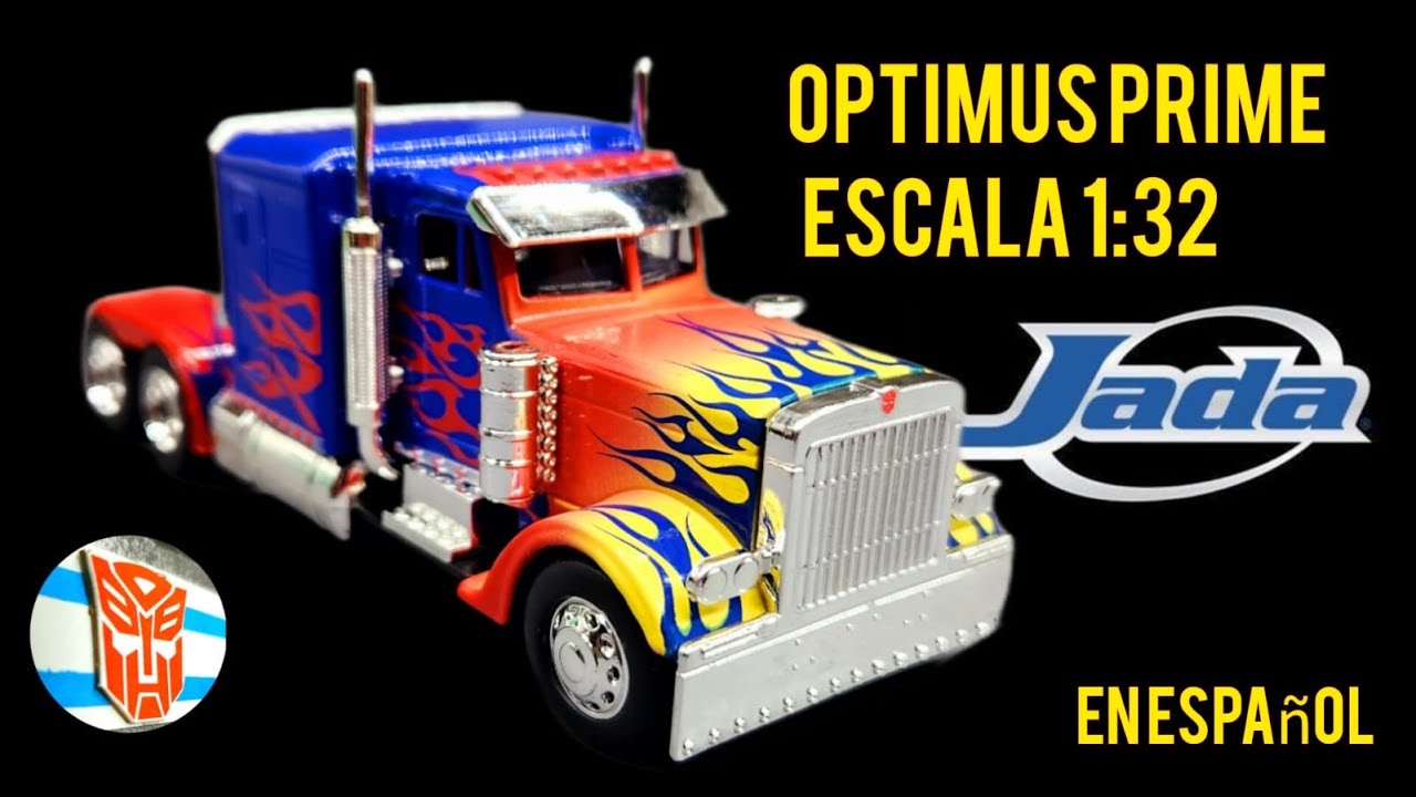 Jada Toys Optimus Prime 1:32 Hollywood Rides en español
