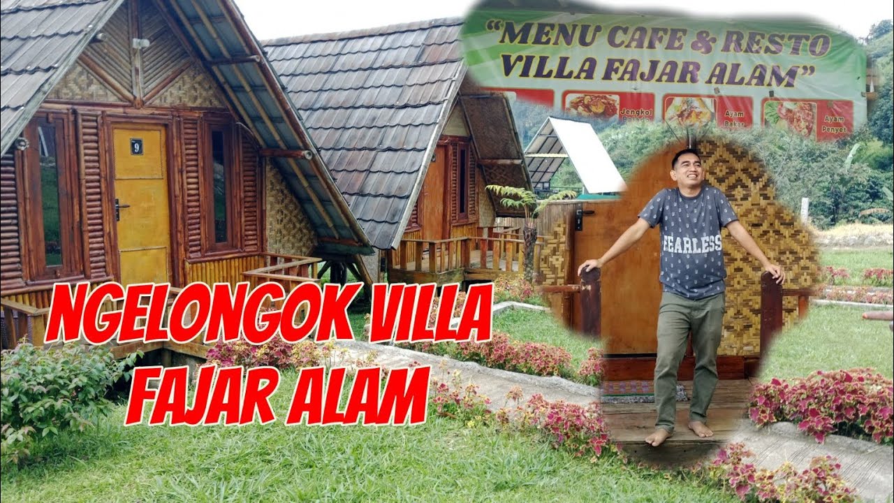 ngelongok villa Fajar alam 