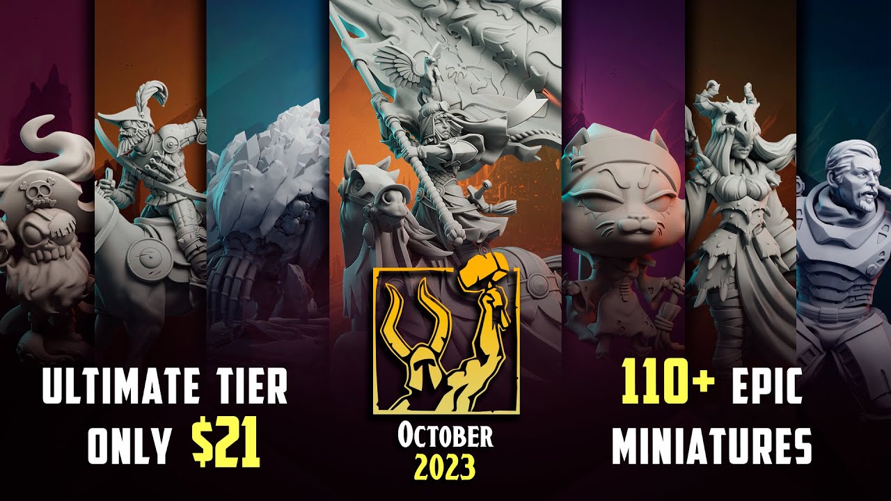Titan Forge October 2023 Releases.