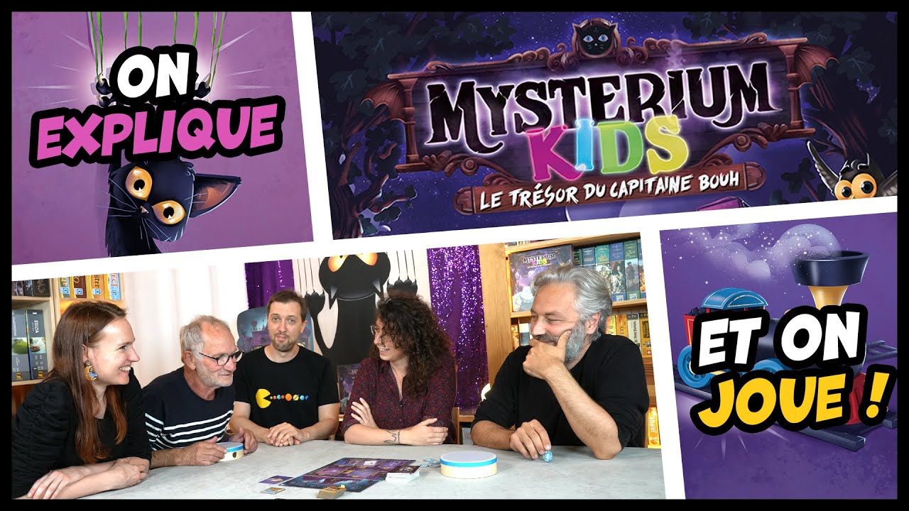 On explique et on joue à Mysterium Kids