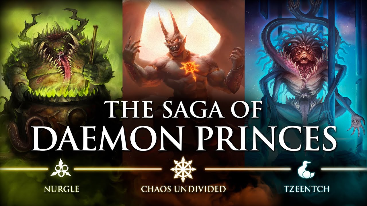 The Daemon Princes: Heralds of Chaos | Warhammer 40k Lore