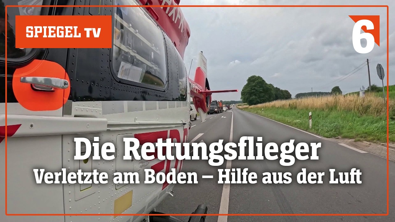 Die Rettungsflieger &ndash; Crash bei voller Fahrt | SPIEGEL TV f&uuml;r RTL NITRO