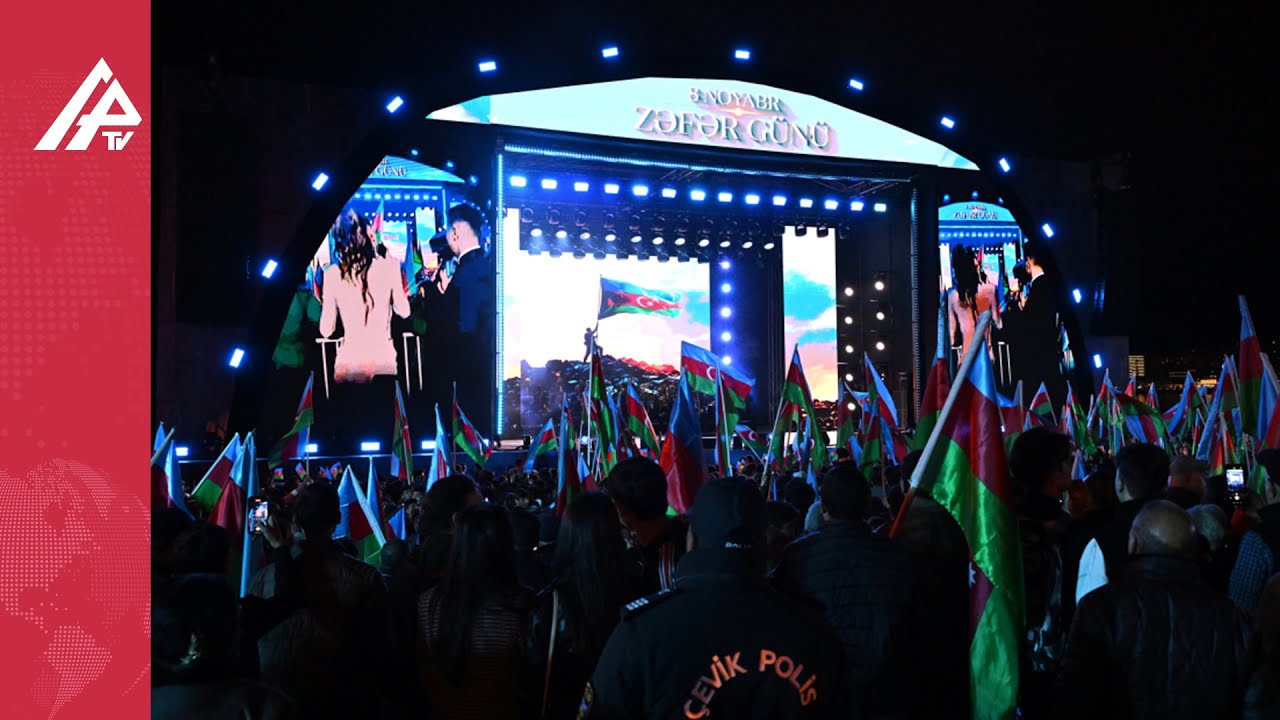 Bakıda Zəfər g&uuml;n&uuml;nə həsr olunmuş konsert proqramı&nbsp;&ndash;&nbsp;CANLI