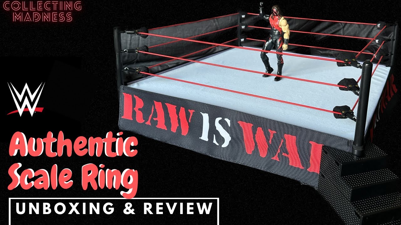 WWE ULTIMATE EDITION ATTITUDE ERA RING | RAW IS WAR | KANE EXCLUSIVE #wwe #wrestling #exclusive
