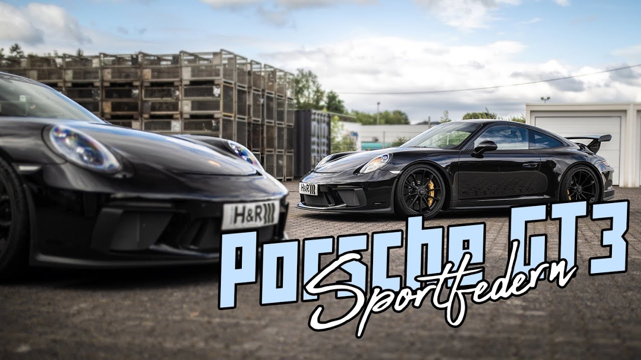 Porsche GT3 991.2 - Sportfedern &equiv; H&R