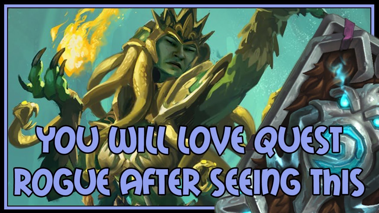 You will LOVE quest rogue after seeing this | The Witchwood | Hearthstone